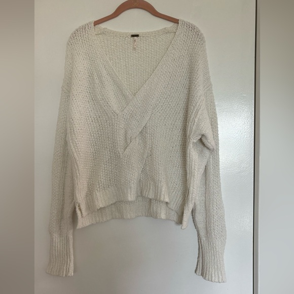 Free People White Sweater - Picture 3 of 6